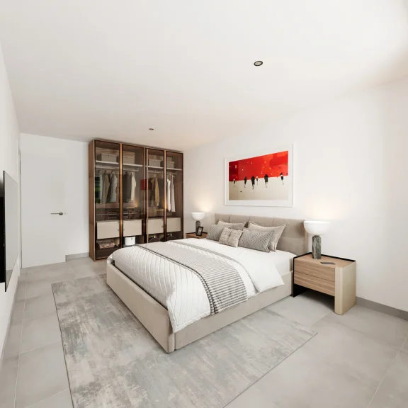 Chambre de l'appartement B22